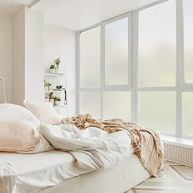 Electrostatic Adsorption Frost - огляд і ціна Window Insulation Film
