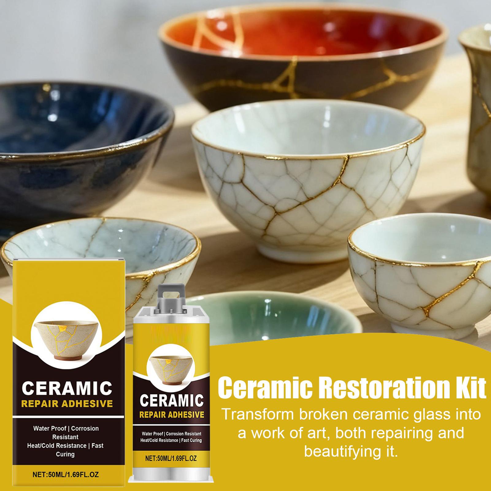 Japanese Kintsugi Ceramic Repa - огляд і ціна Tile Grout Repair