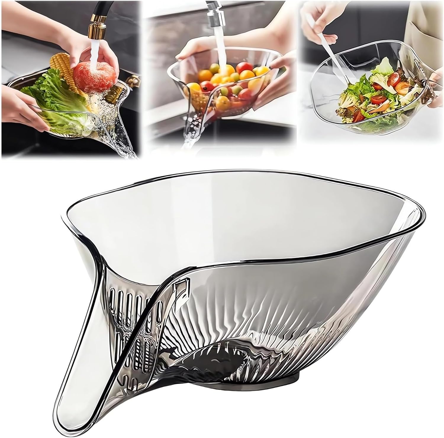 Fruit Cleaning Bowl With Strai - огляд і ціна Sink Drain Strainer