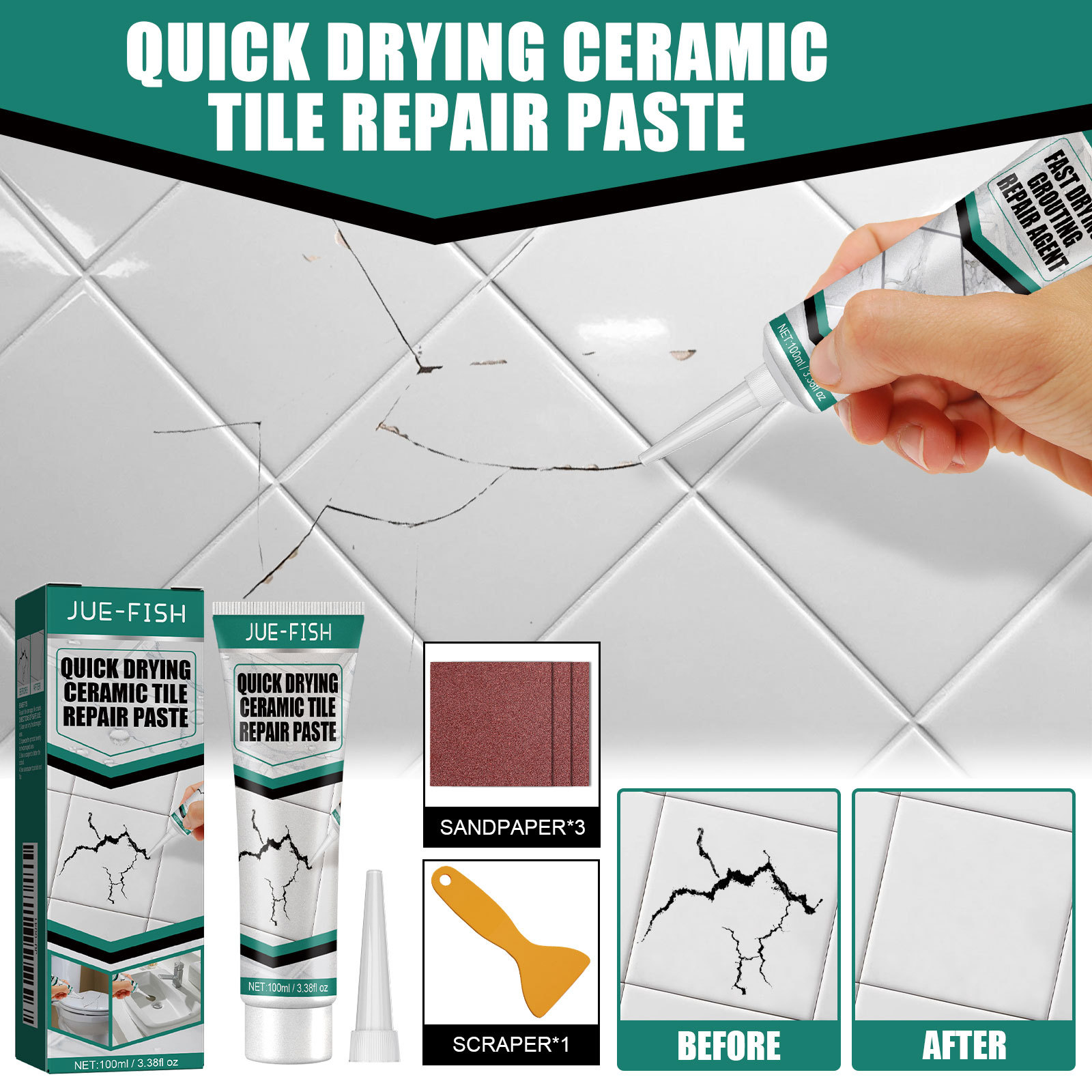 Tile Filler Waterproof Tile Re - огляд і ціна Tile Grout Repair