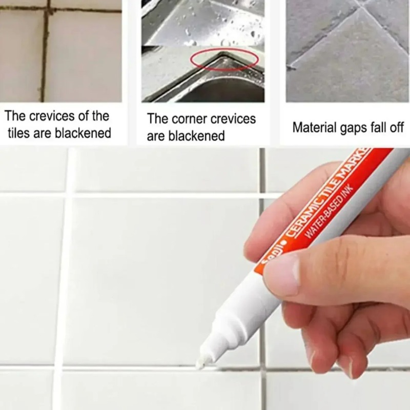 Mold-Resistant Waterproof Cera - огляд і ціна Tile Grout Repair