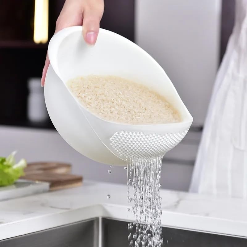 Rice Sieve Plastic Colander Ki - огляд і ціна Sink Drain Strainer