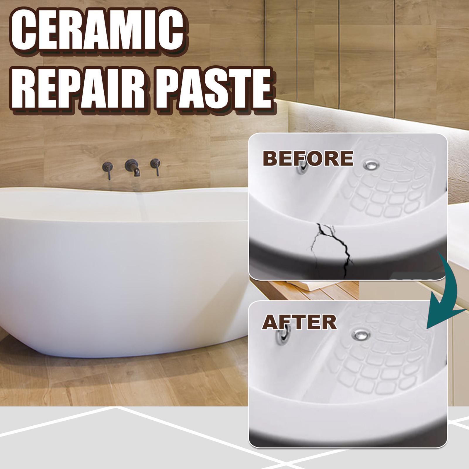 Bathtub Crack Repair Paste Kit - огляд і ціна Tile Grout Repair