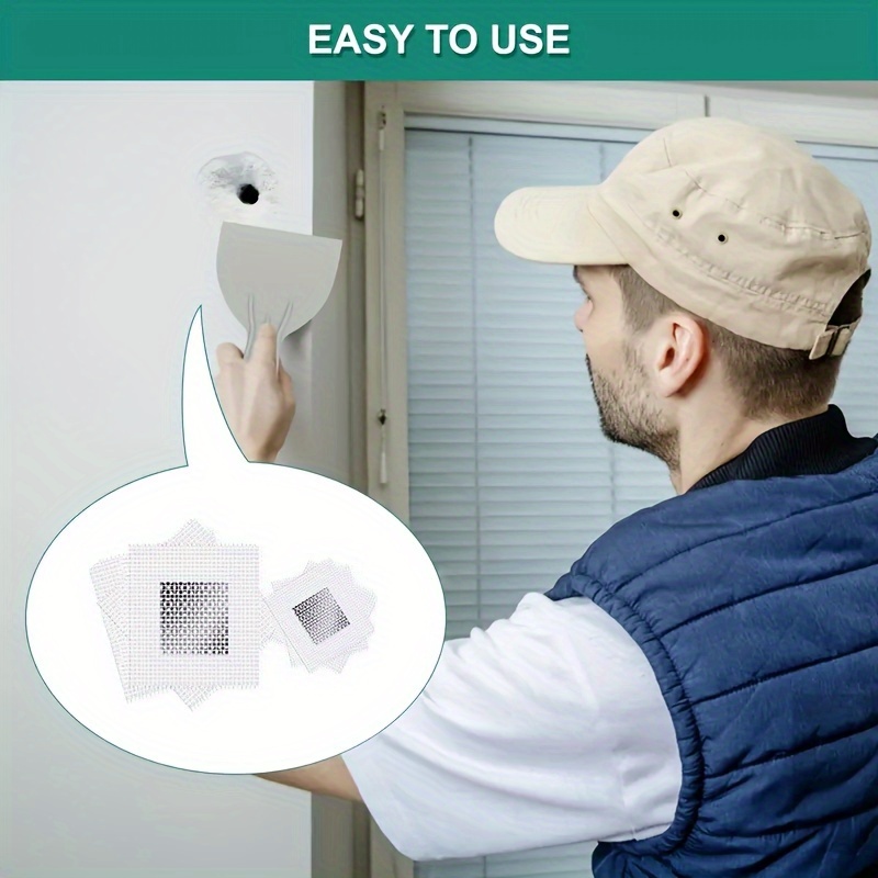 4Pcs/Set Mesh Wall Repair Patc - огляд і ціна Tile Grout Repair
